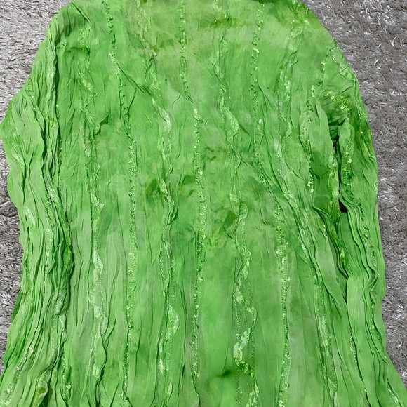 SOLD- Vintage neon Y2K blouse - Picture 8 of 10